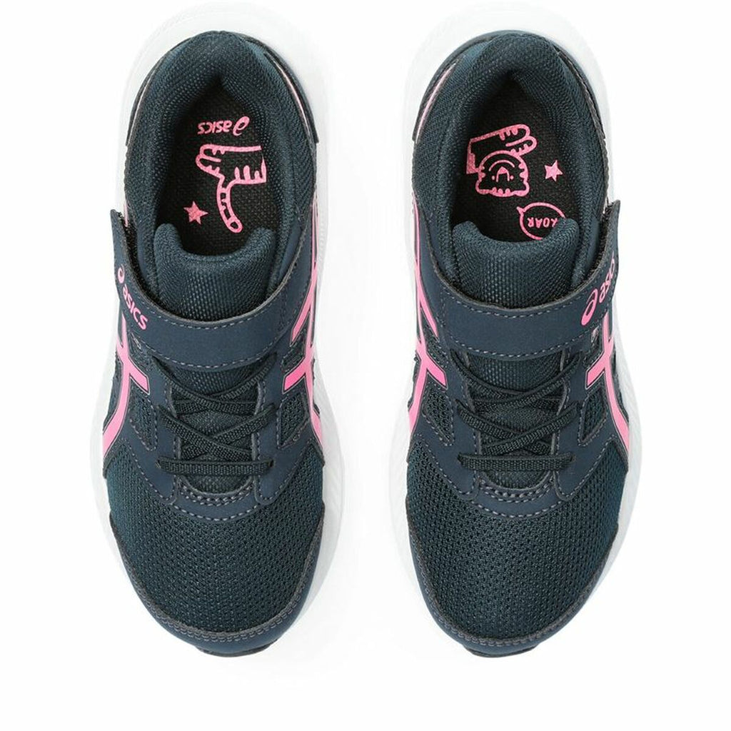 Laufschuhe für Kinder Asics Jolt 4 PS Rosa Dunkelblau