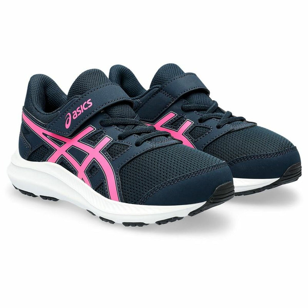 Laufschuhe für Kinder Asics Jolt 4 PS Rosa Dunkelblau