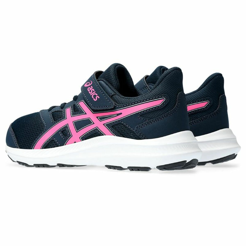 Laufschuhe für Kinder Asics Jolt 4 PS Rosa Dunkelblau