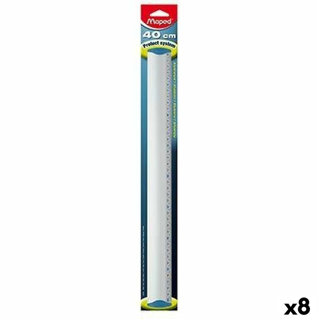 Lineal Maped Aluminium 40 cm (8 Stück)