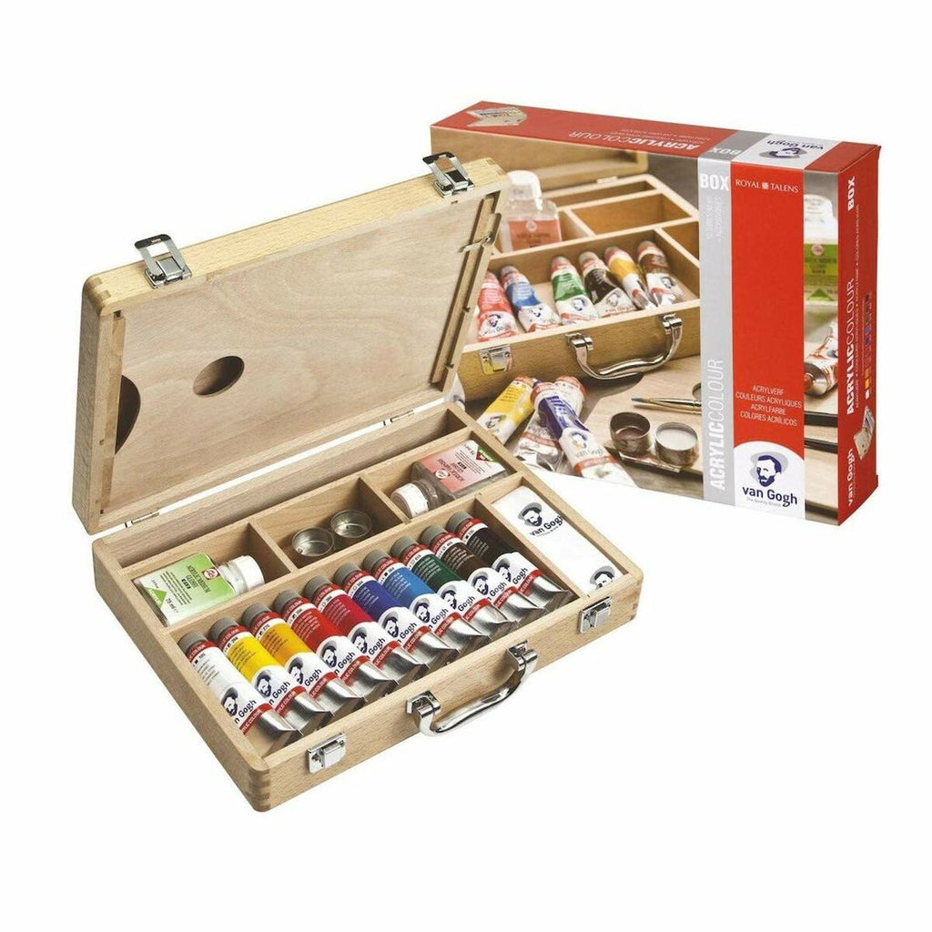 Malerei-Set Talens Van Gogh Acryl-Gemälde 15 Stücke Bunt 40 ml