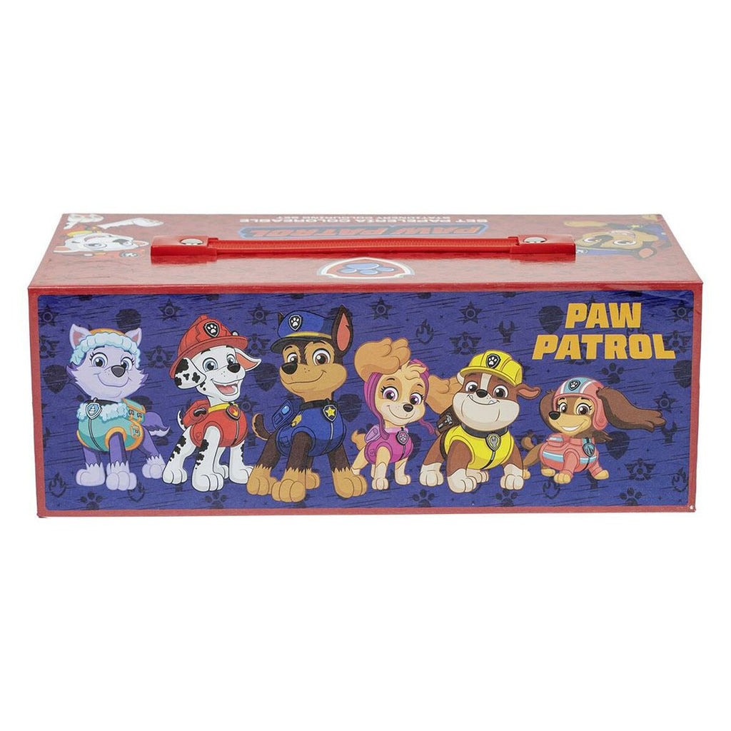 Malerei-Set The Paw Patrol Aktentasche Dunkelblau