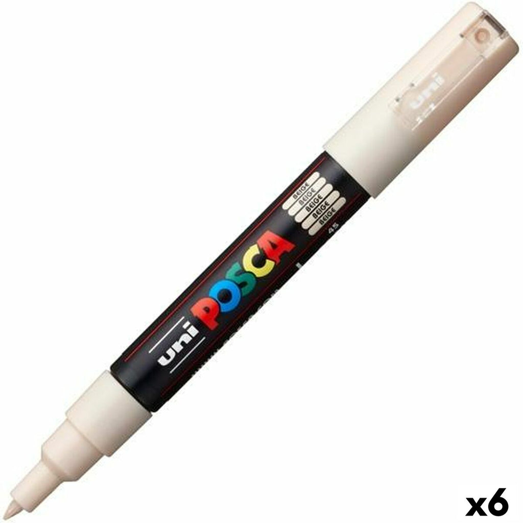 Marker POSCA PC-1M Beige (6 Stück)