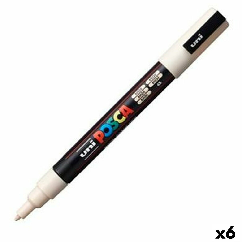 Marker POSCA PC-3M Beige (6 Stück)