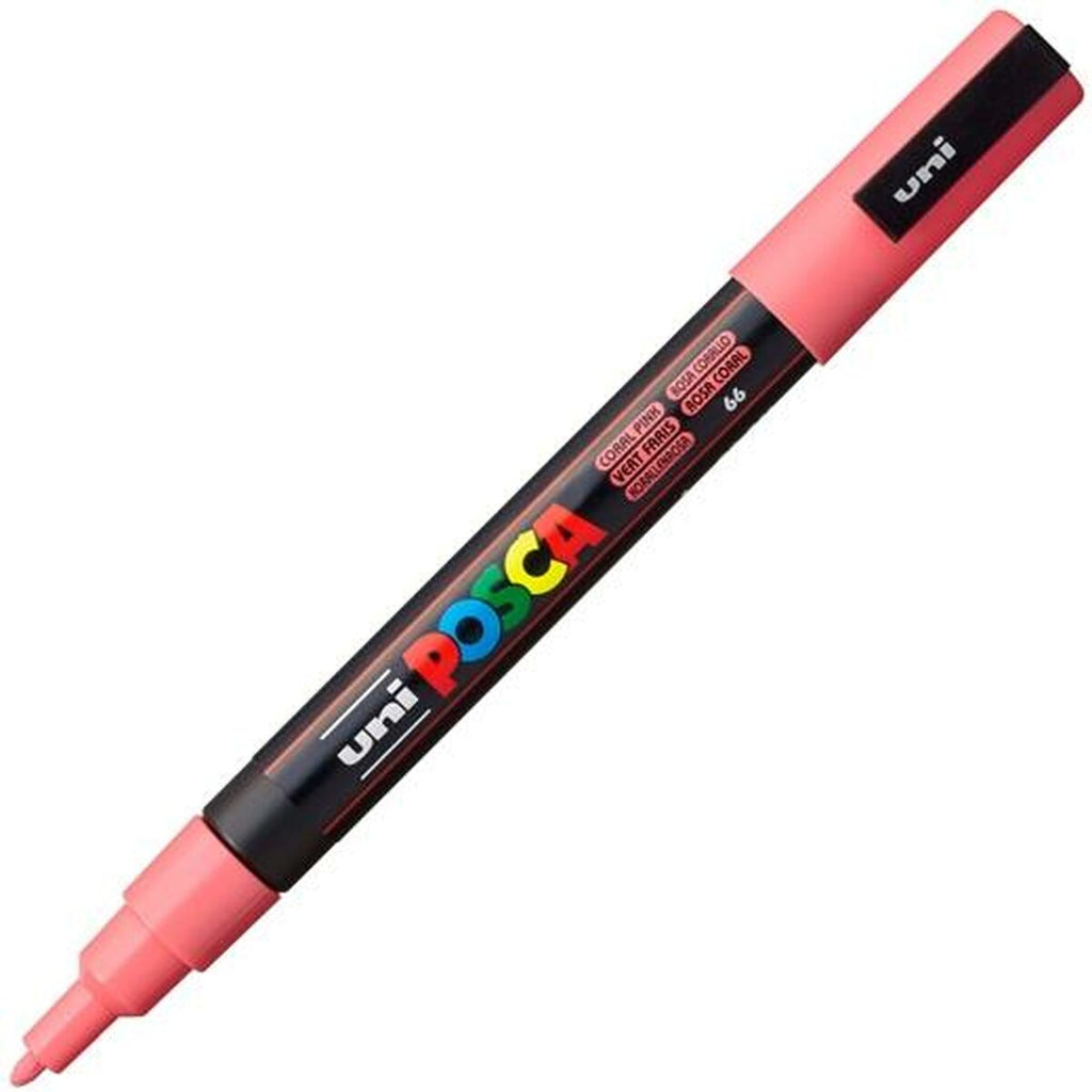 Marker POSCA PC-3M Coral Rosa (6 Stück)