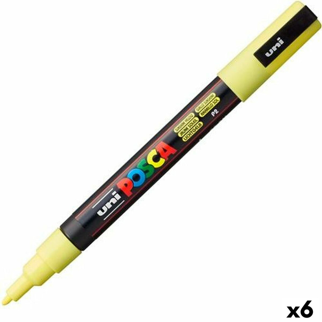 Marker POSCA PC-3ML Gelb 6 Stück