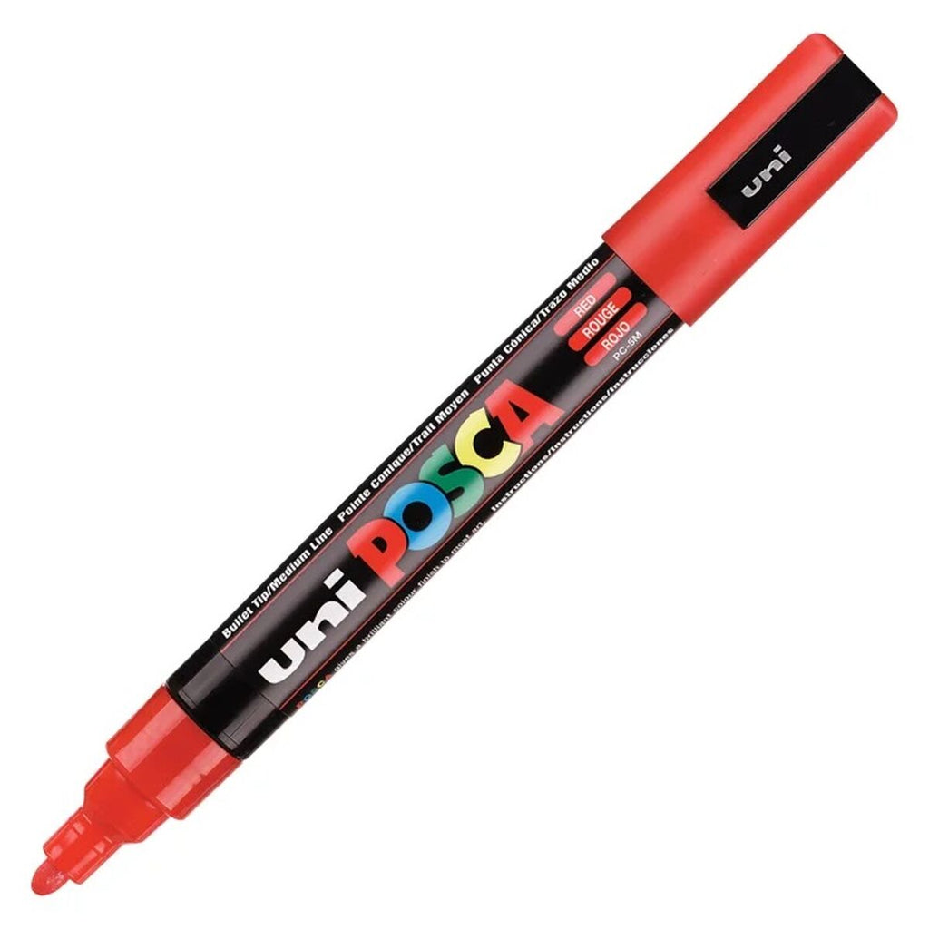 Marker POSCA PC-5M Rot (6 Stück)