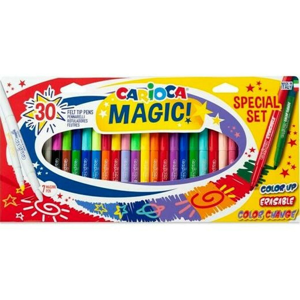 Marker-Set Carioca Magic! Bunt 30 Stücke (10 Stück)