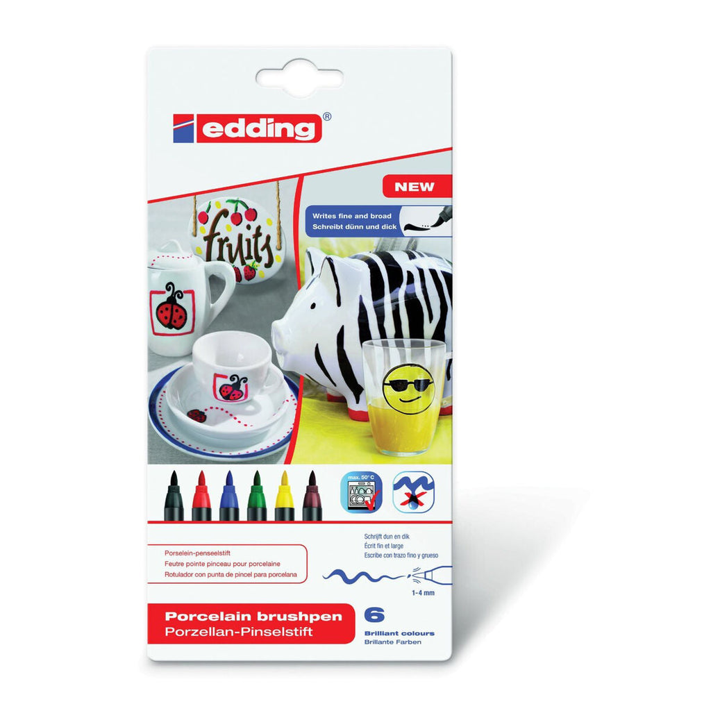 Marker-Set Edding ED4200-6 6 Stücke (6 Stück)