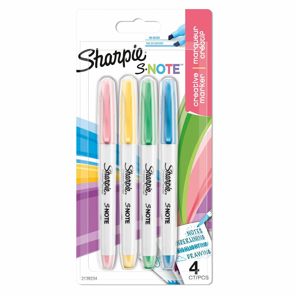 Marker-Set Sharpie 2138234 1-3 mm Bunt 4 Stück (4 Stück)