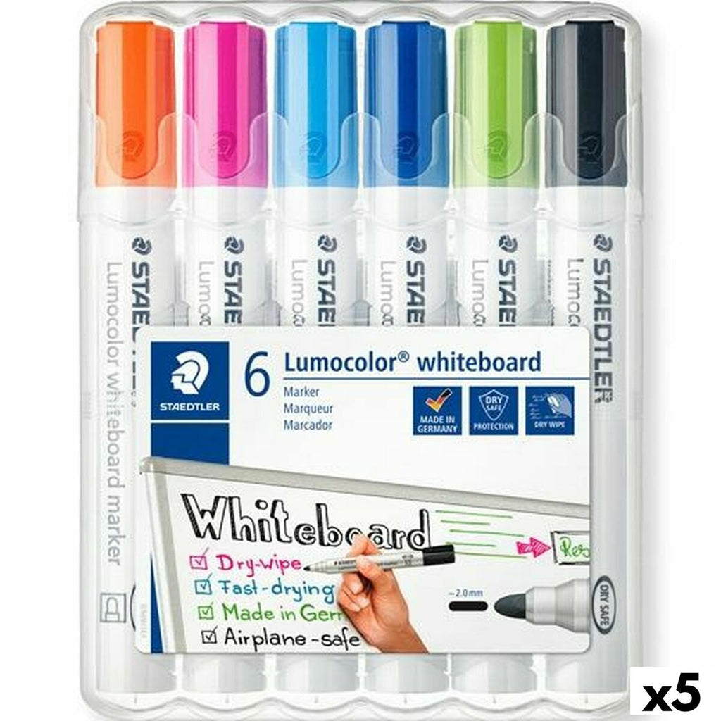 Marker-Set Staedtler Lumocolor 351 Weißes Brett 6 Stücke (5 Stück)