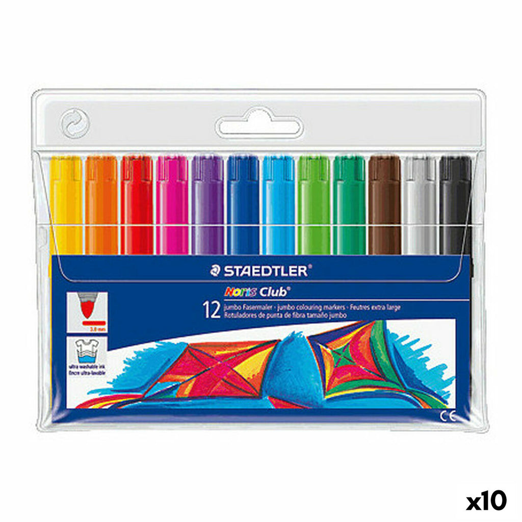 Marker-Set Staedtler Noris Club Bunt (10 Stück)