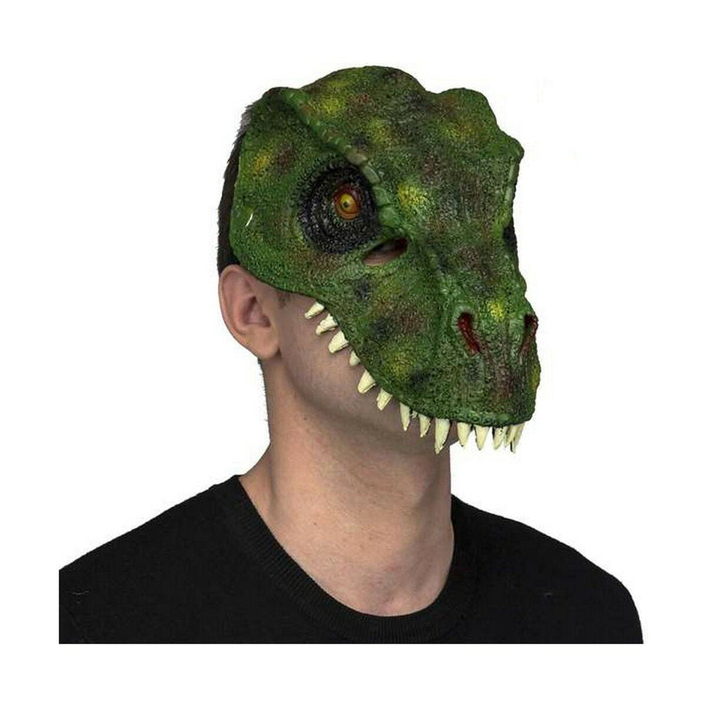 Maske grün Einheitsgröße Dinosaurier