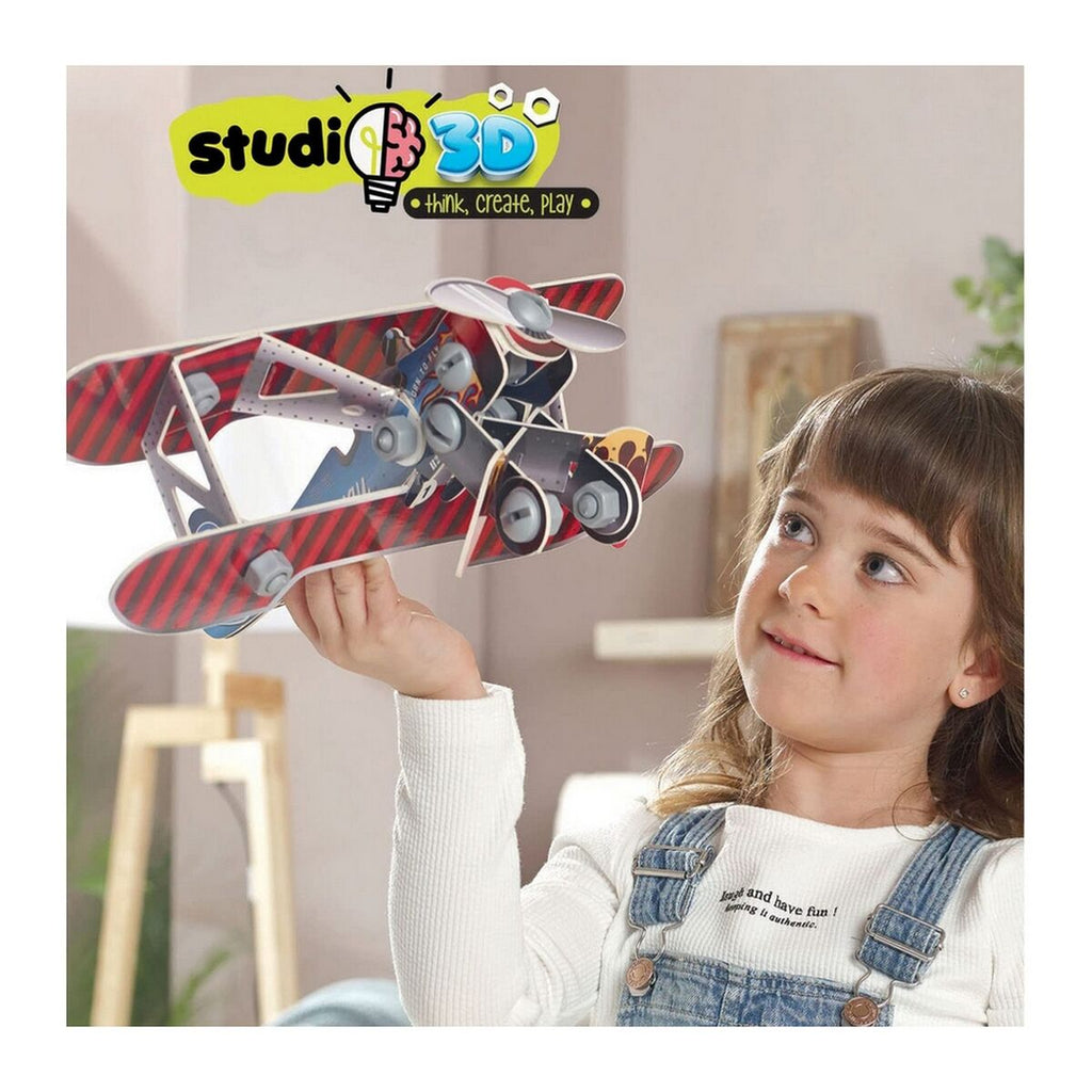 Modellflugzeug Educa Studio 3D 56 Stücke (37 x 30 x 15 cm)