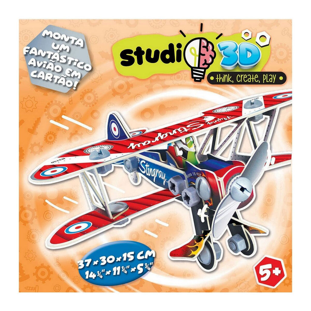 Modellflugzeug Educa Studio 3D 56 Stücke (37 x 30 x 15 cm)