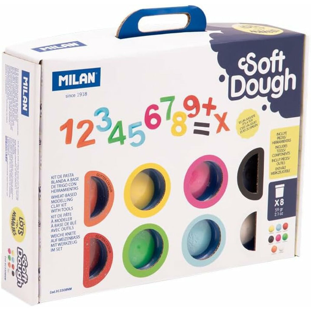 Modelliermasse Milan Soft Dough Lots of Numvers