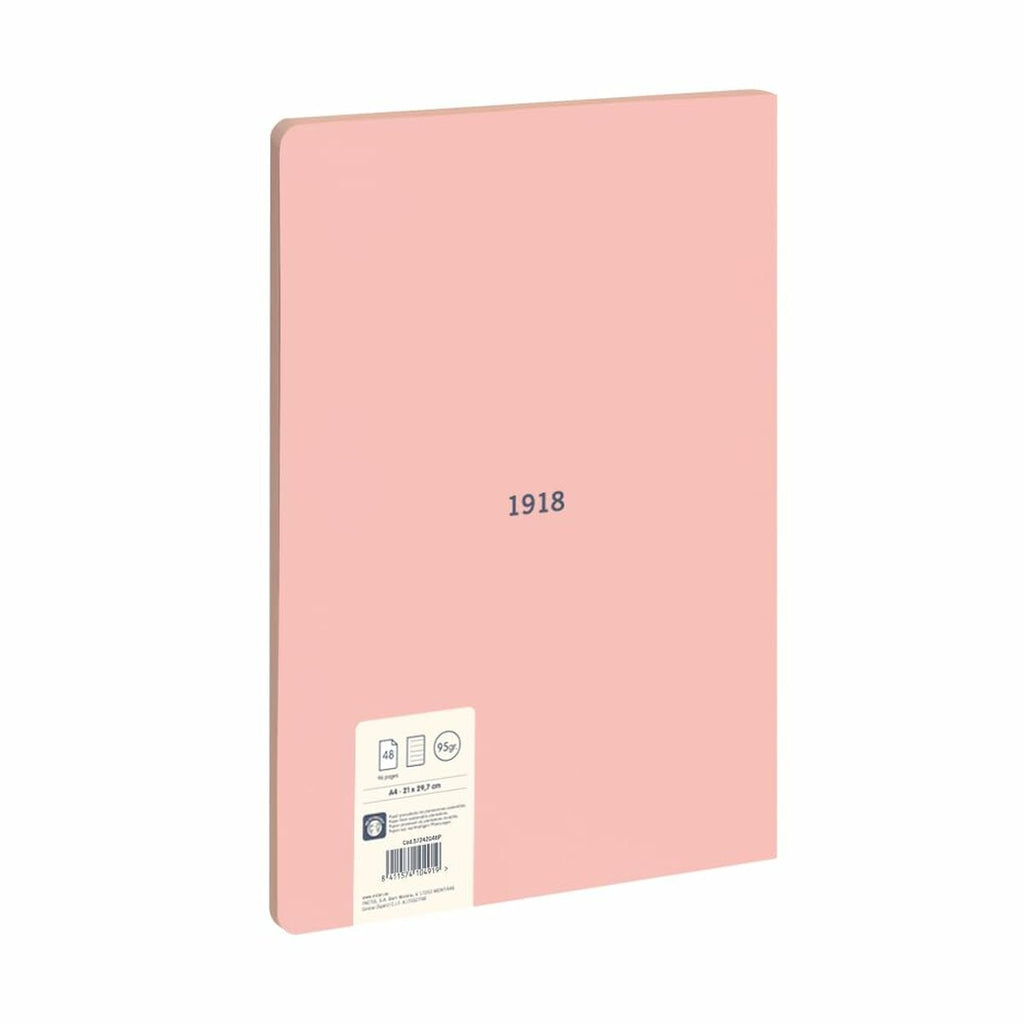 Notizbuch Milan 430 Rosa A4 48 Blatt 21 x 29,7 cm (3 Stück)