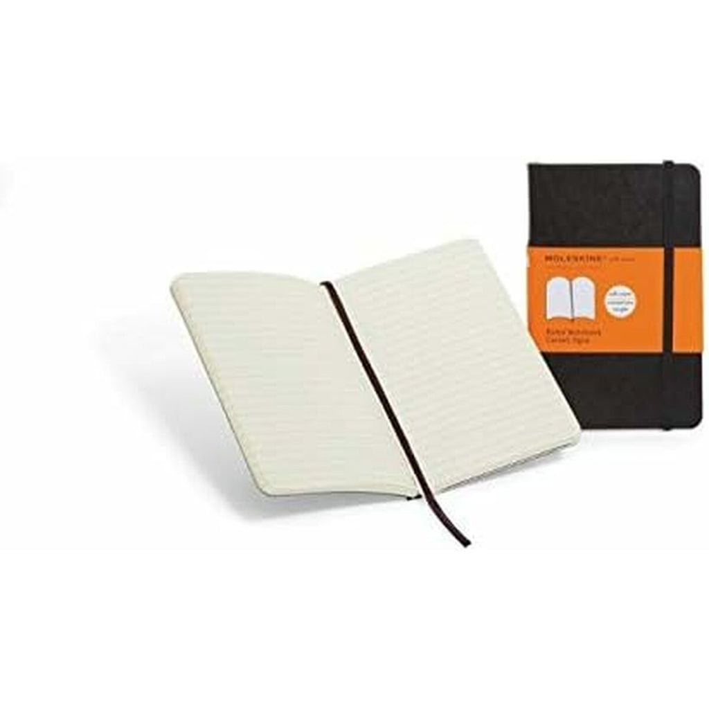 Notizbuch Moleskine 978-88-8370-722-3 19 x 25 cm Schwarz