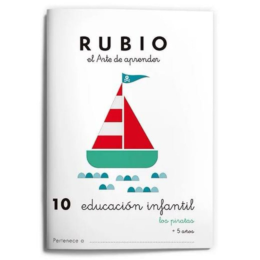 Notizbuch für die frühkindliche Bildung Rubio Nº10 A5 Spanisch (10 Stück)