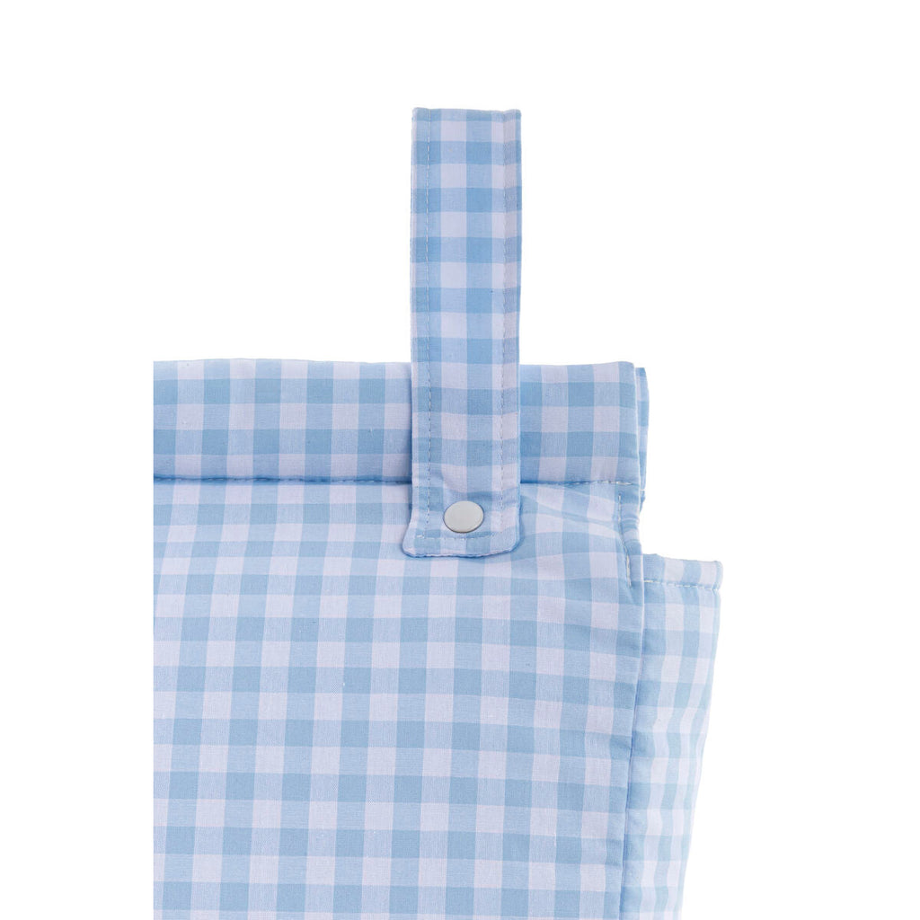 Organizer-Tasche für Kinderwagen Mi bollito Blau Vichy 10 x 35 x 35 cm