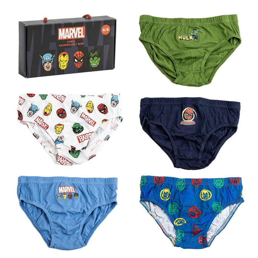 Packung Unterhosen Marvel Bunt 5 Stück