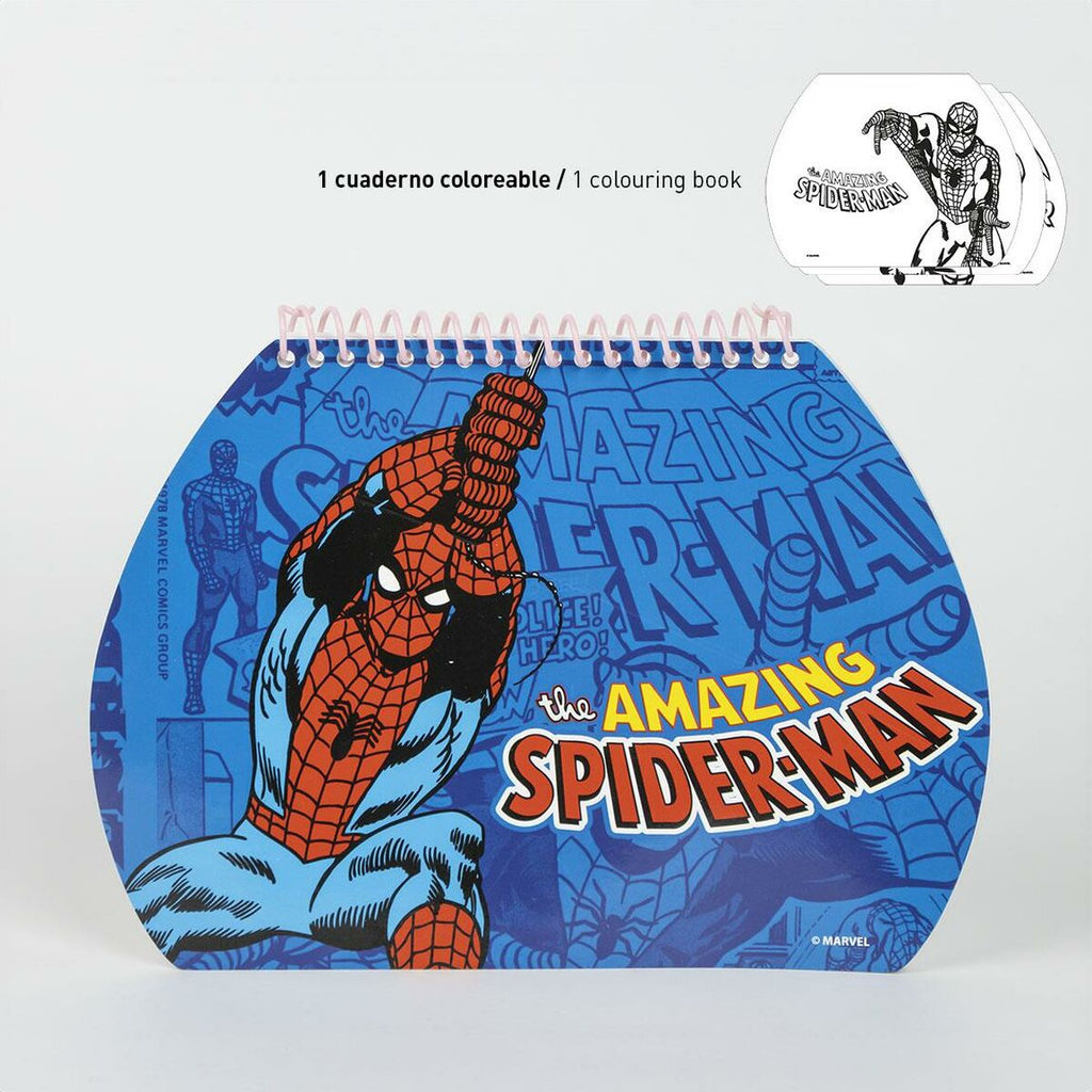 Papierwaren-Set Marvel Blau Aktentasche