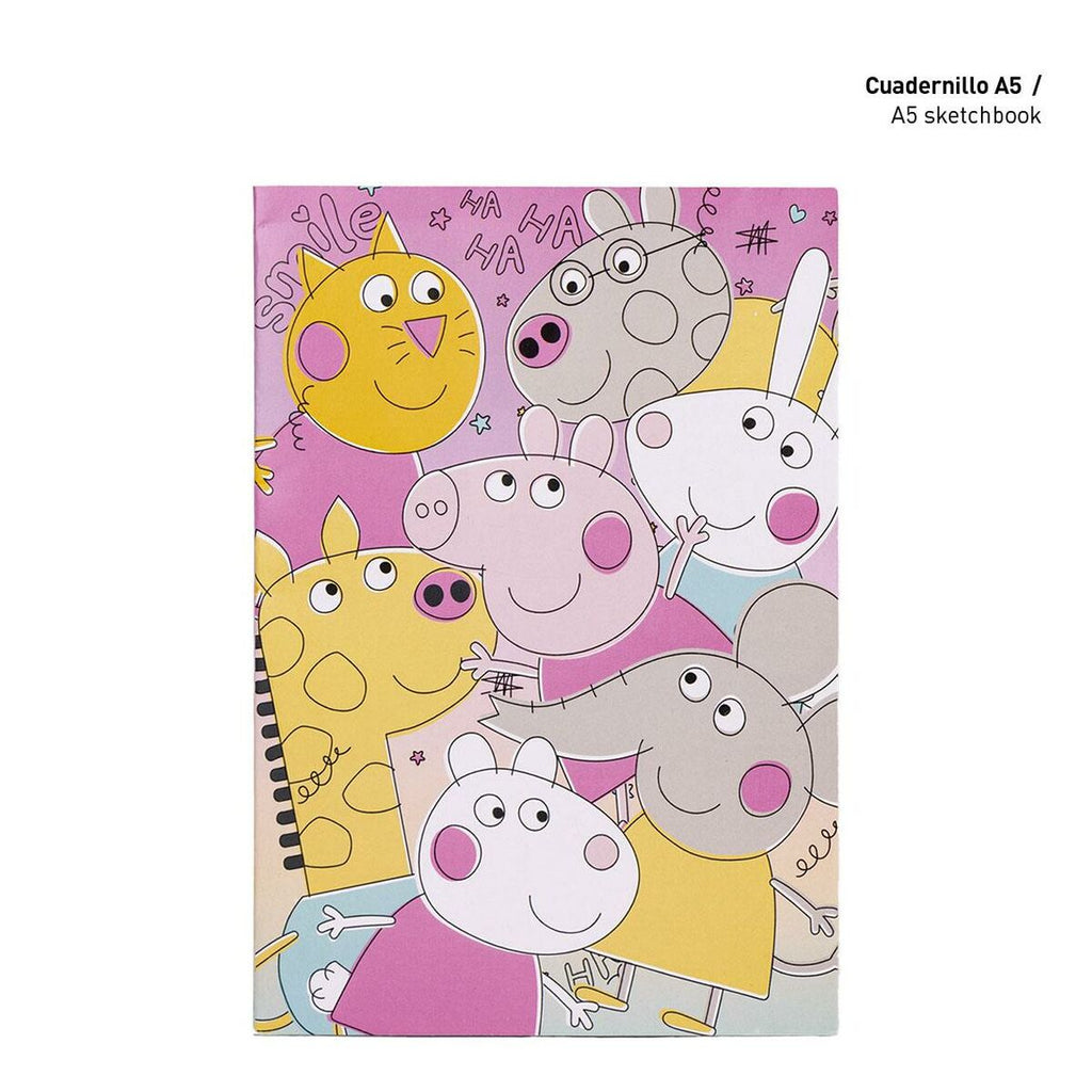 Papierwaren-Set Peppa Pig Rosa