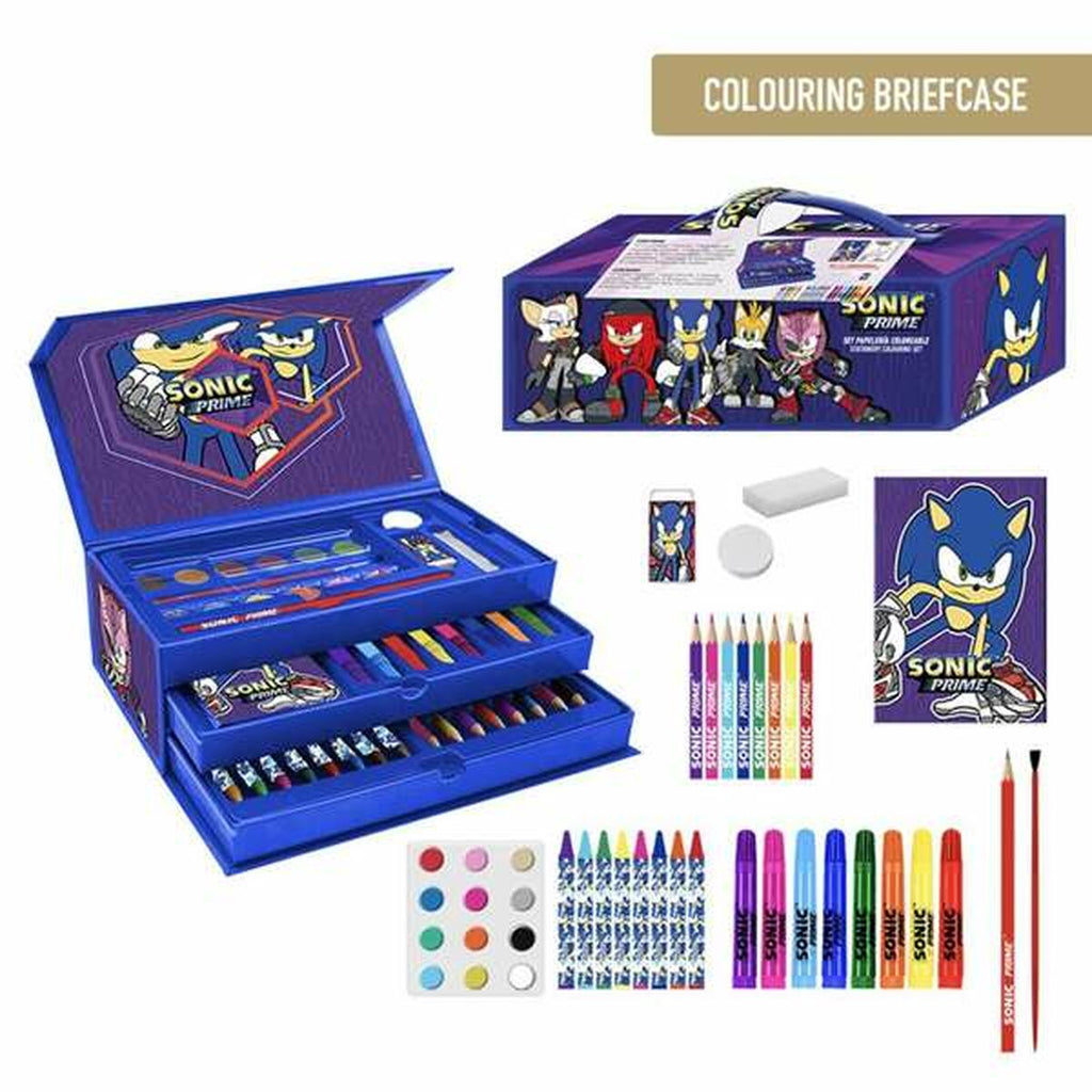 Papierwaren-Set Sonic Blau