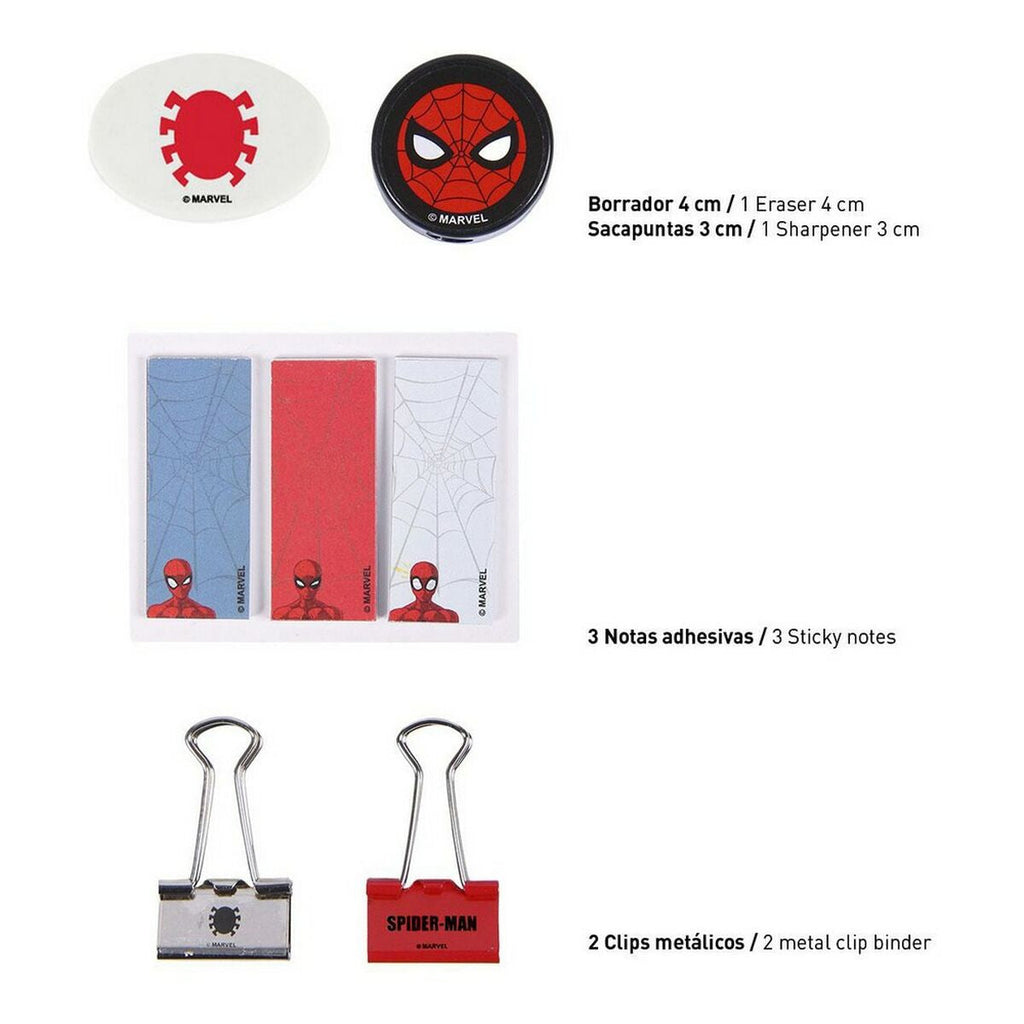 Papierwaren-Set Spider-Man (12 pcs)