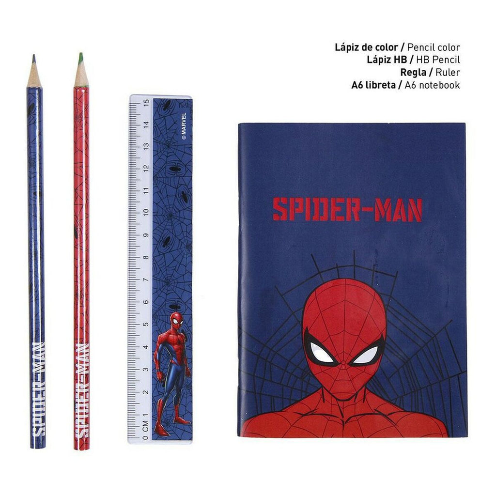 Papierwaren-Set Spider-Man (12 pcs)