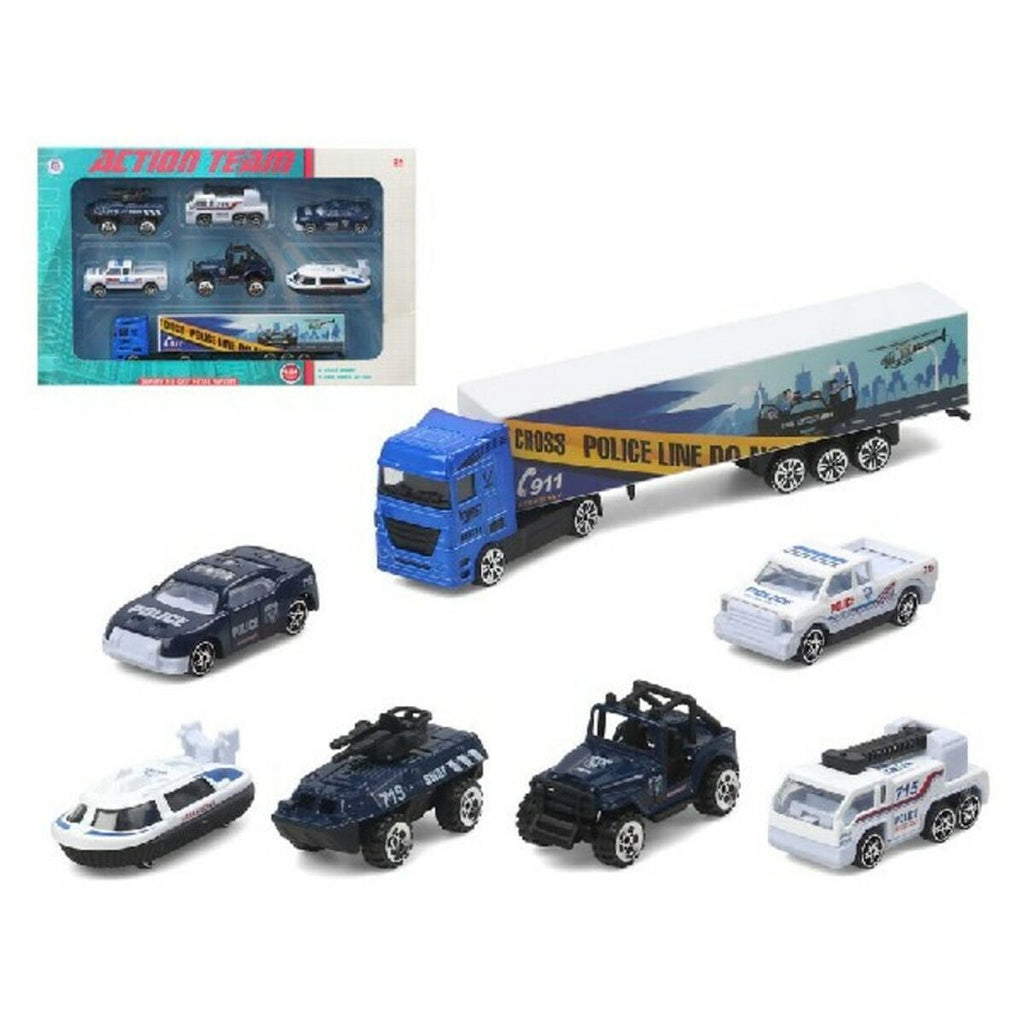 Pkw-Transporter Lkw Action Team 28 x 13 cm (28 x 13 cm)