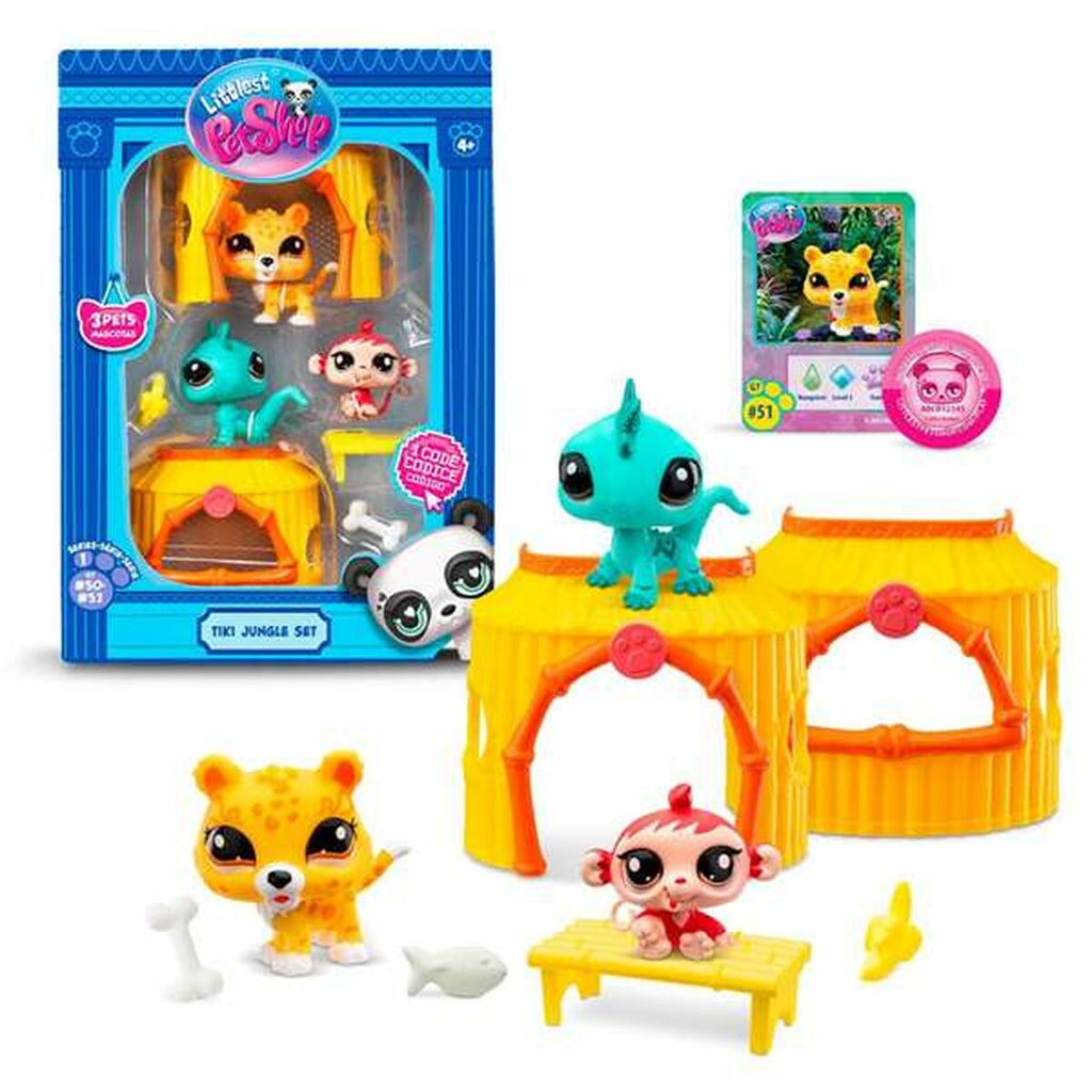 Playset Bandai Littlest Pet Shop 8 Stücke