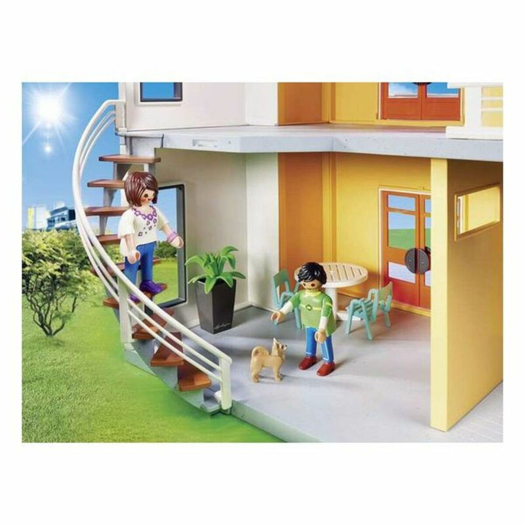 Playset City Live Modern House Playmobil City Life 9266