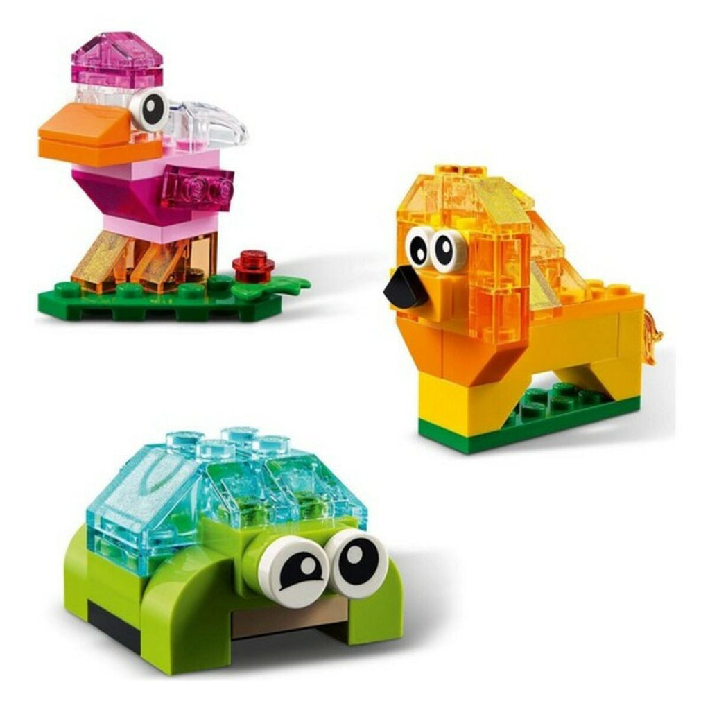 Playset Classic Transparent Bricks Lego 11013 500 Stücke