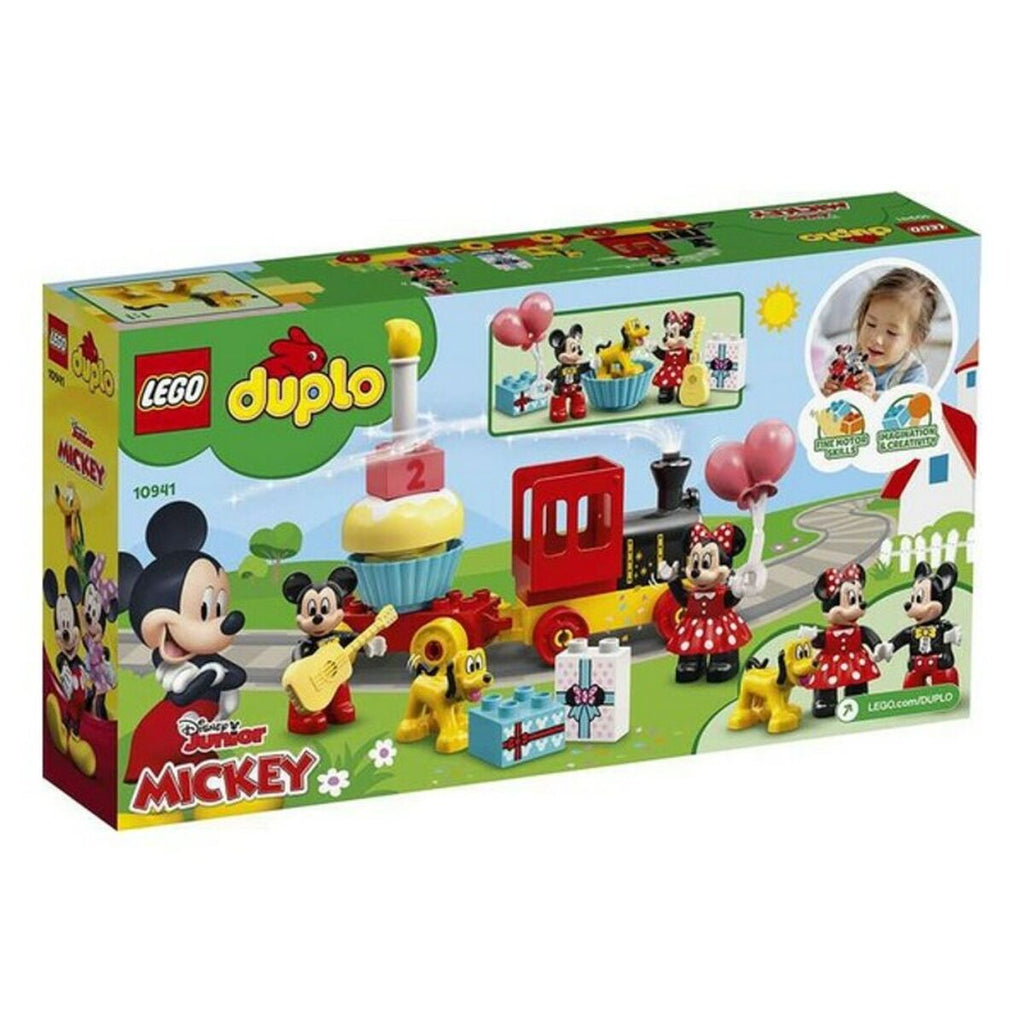 Playset Duplo Mickey and Minnie Birthday Train Lego 10941 Bunt