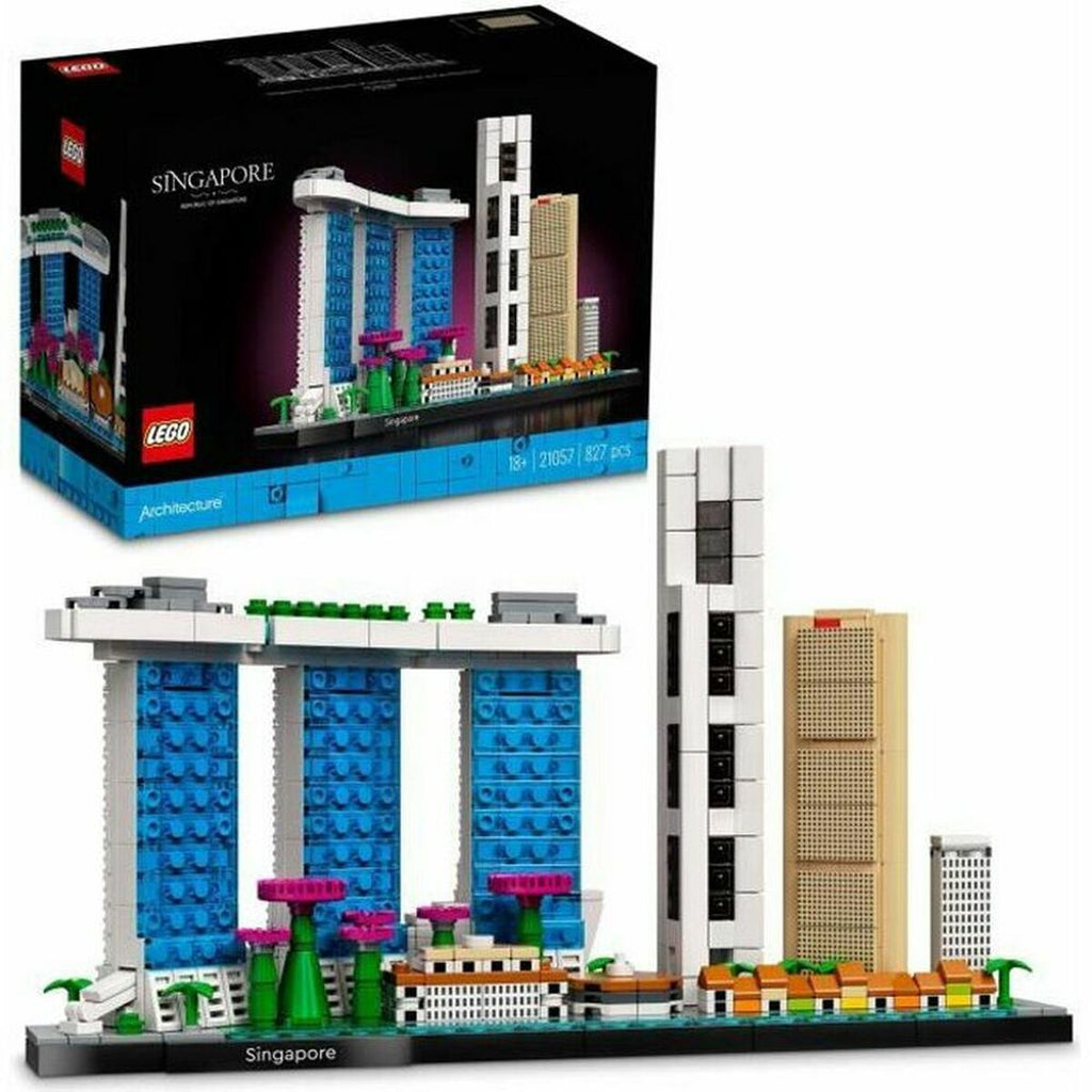 Playset Lego 21057 Architecture - Singapur 827 Stücke