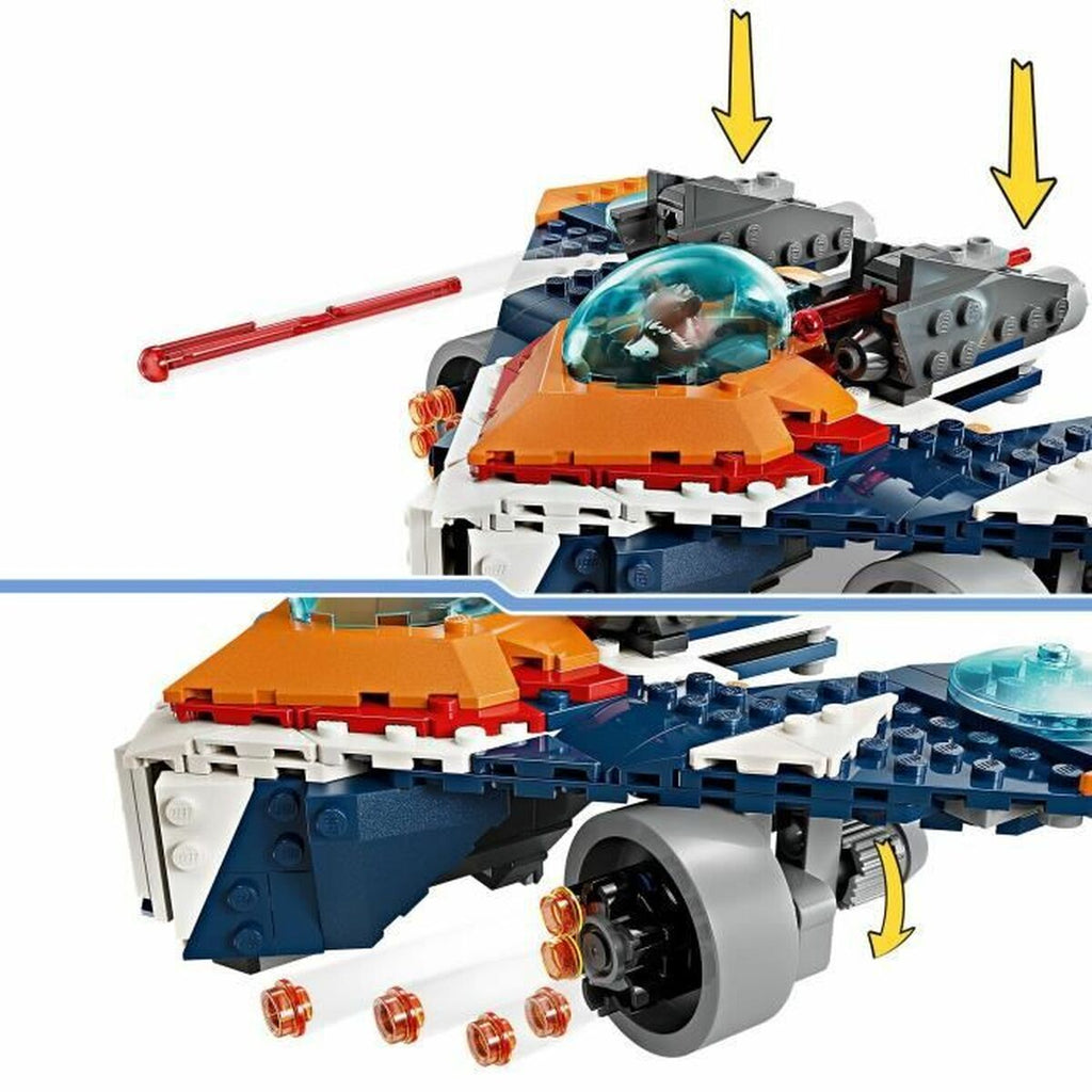 Playset Lego 76278 Marvel: Rocket vs. Ronan's Spaceship