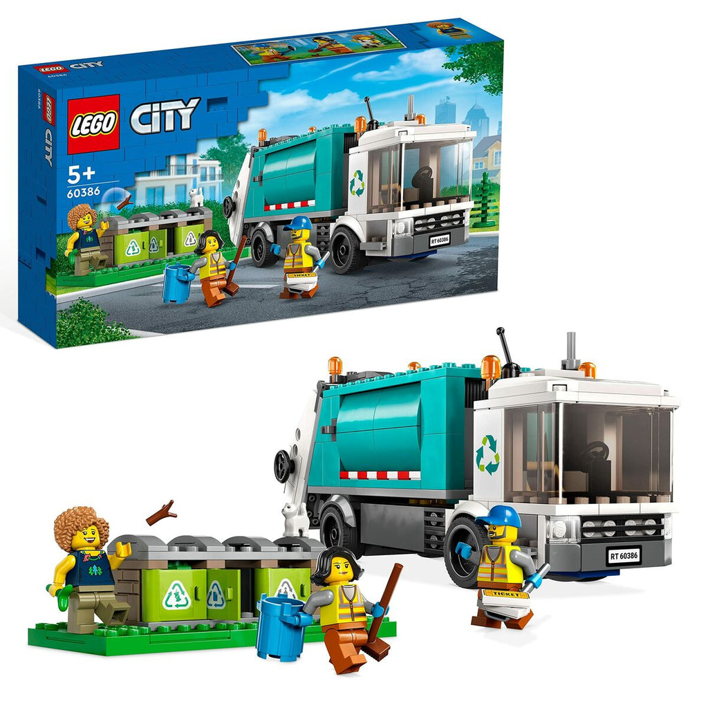 Playset Lego City 60386 Recycling truck Müllwagen