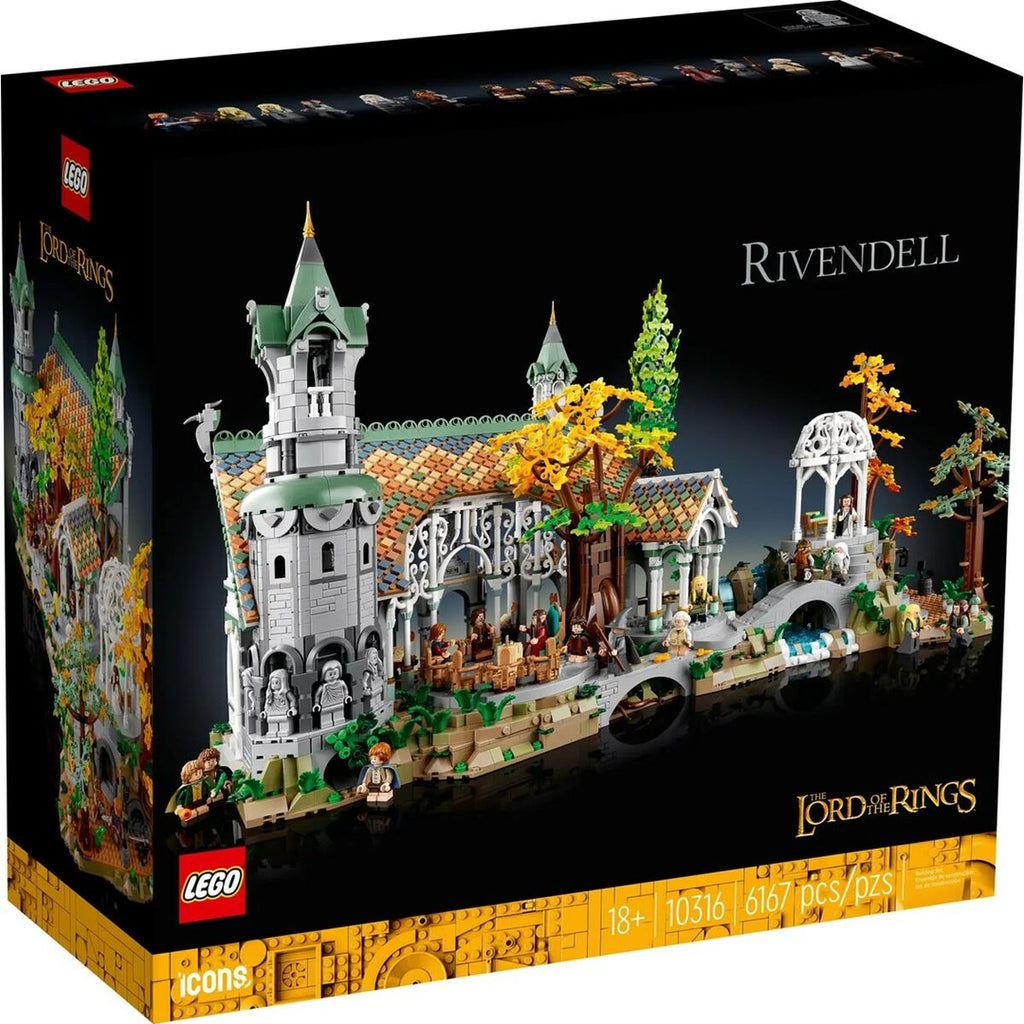 Playset Lego The Lord of the Rings: Rivendell 10316 6167 Stücke 72 x 39 x 50 cm