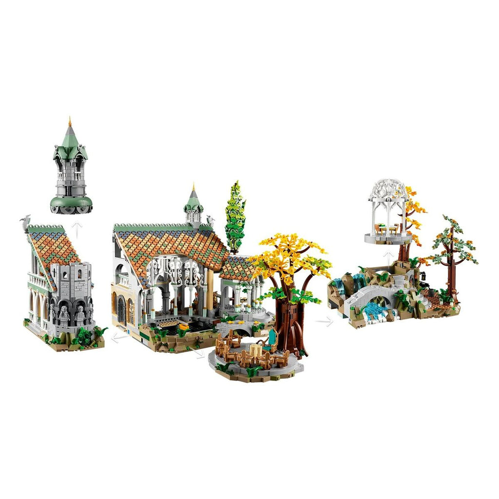 Playset Lego The Lord of the Rings: Rivendell 10316 6167 Stücke 72 x 39 x 50 cm