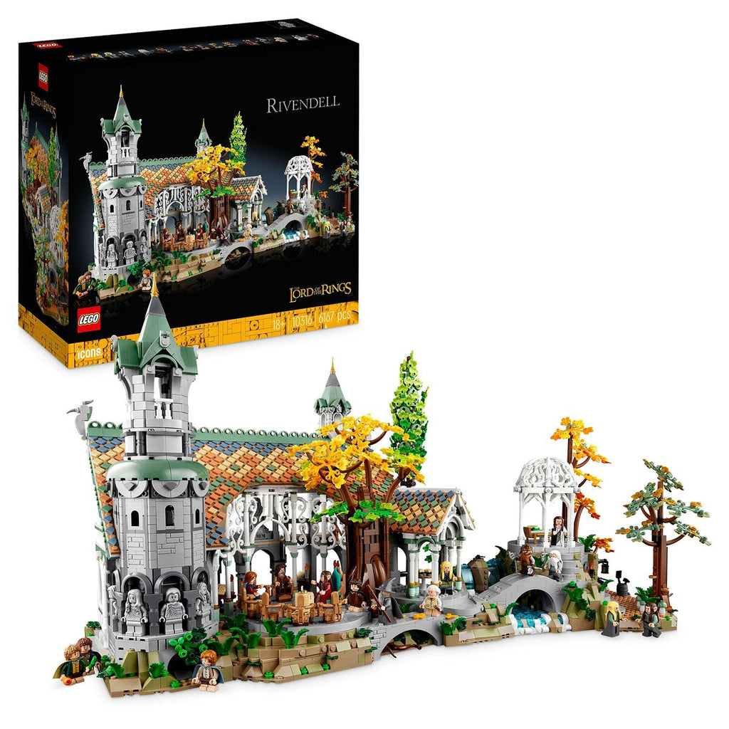 Playset Lego The Lord of the Rings: Rivendell 10316 6167 Stücke 72 x 39 x 50 cm