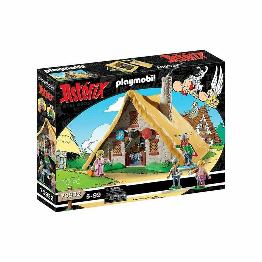 Playset Playmobil Astérix: The hut of Abraracourcix 70932  110 Stücke