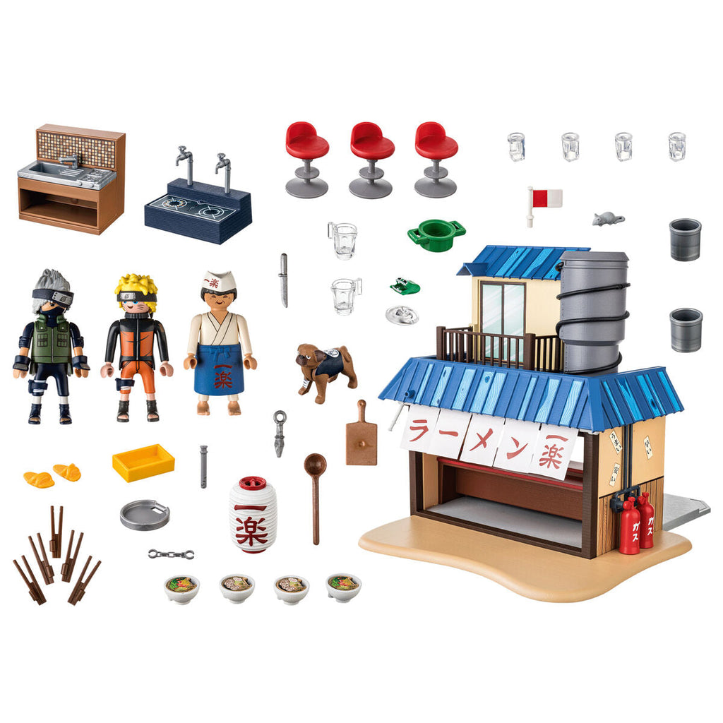 Playset Playmobil Naruto Shippuden: Ichiraku Ramen Shop 70668 105 Stücke