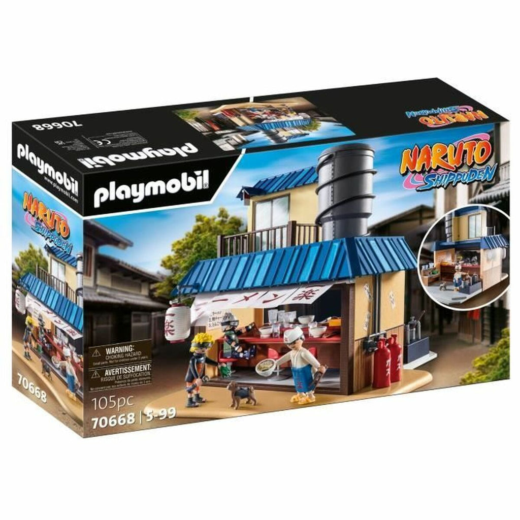 Playset Playmobil Naruto Shippuden: Ichiraku Ramen Shop 70668 105 Stücke