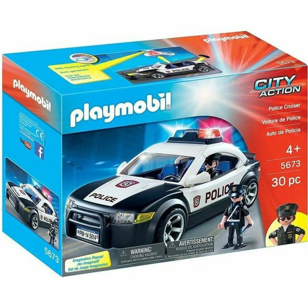 Playset Playmobil Polizeiwagen