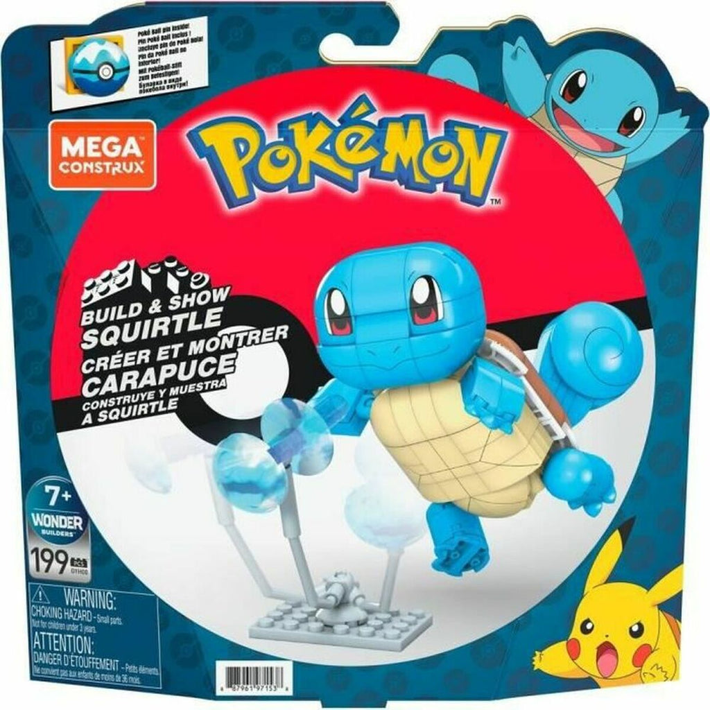 Playset Pokémon Squirtle Pokémon to Build 200 Stücke