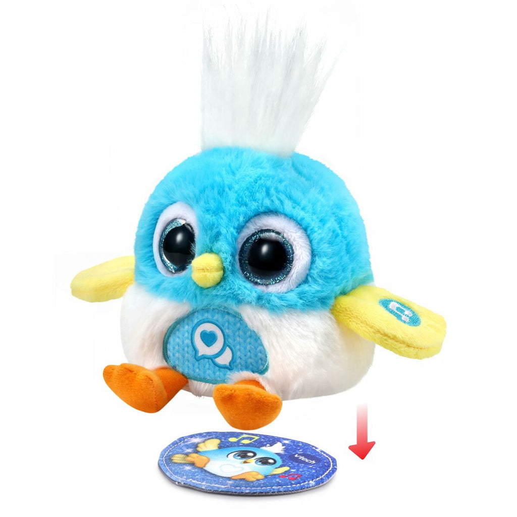 Plüschtier mit Klang Vtech Lolibirds Lolito Blau