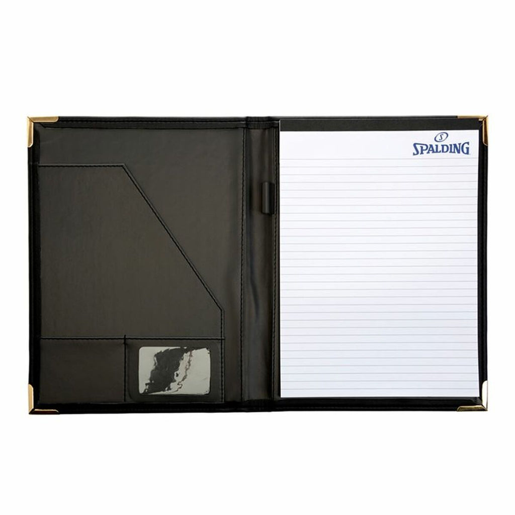 Portfoliomappe Spalding Premium TF Binder Schwarz