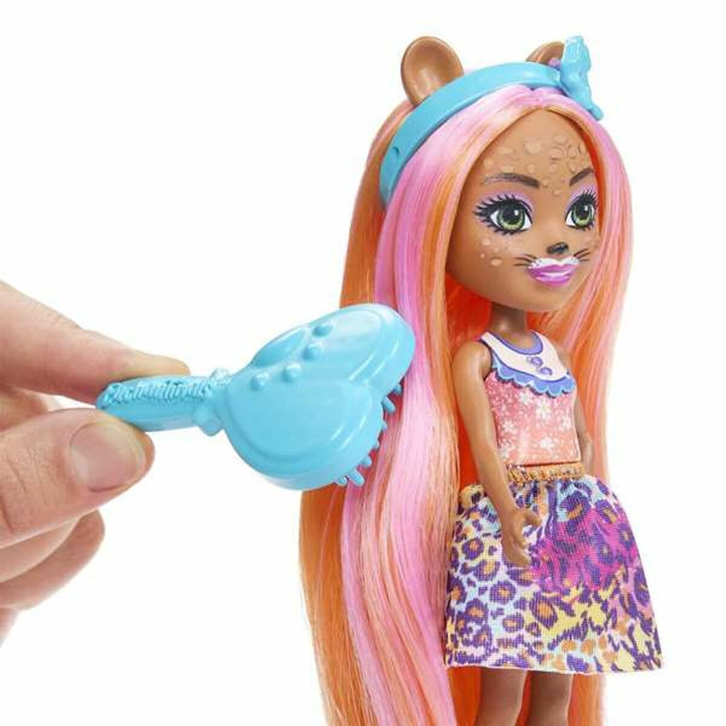 Puppe Mattel Enchantimals Glam Party Gepard 15 cm