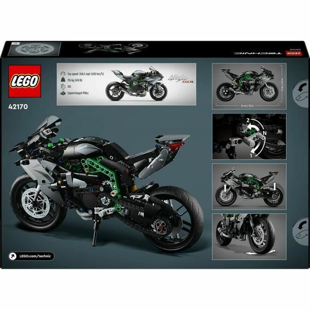 Puppenhaus Lego Technic 42170 Kawasaki Ninja H2R